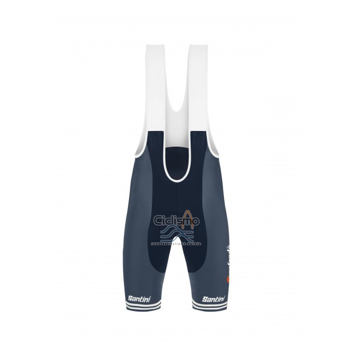 Trek Segafrojoo Ropa Ciclismo Culotte Corto 2021 Mangas Cortas AMarillo Profundo Azul